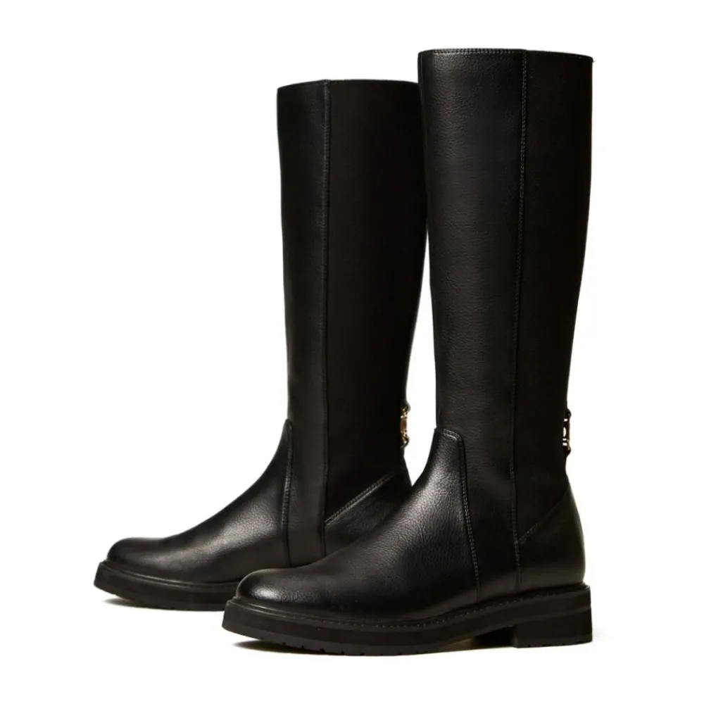 DAMES Twinset Laarzen^Leren Hoge Laarzen