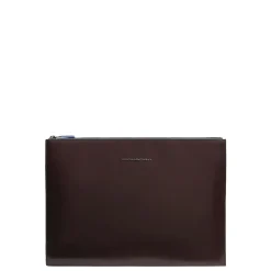 DAMES Piquadro Laptoptassen^Leren iPad Pro 12.9 Clutch
