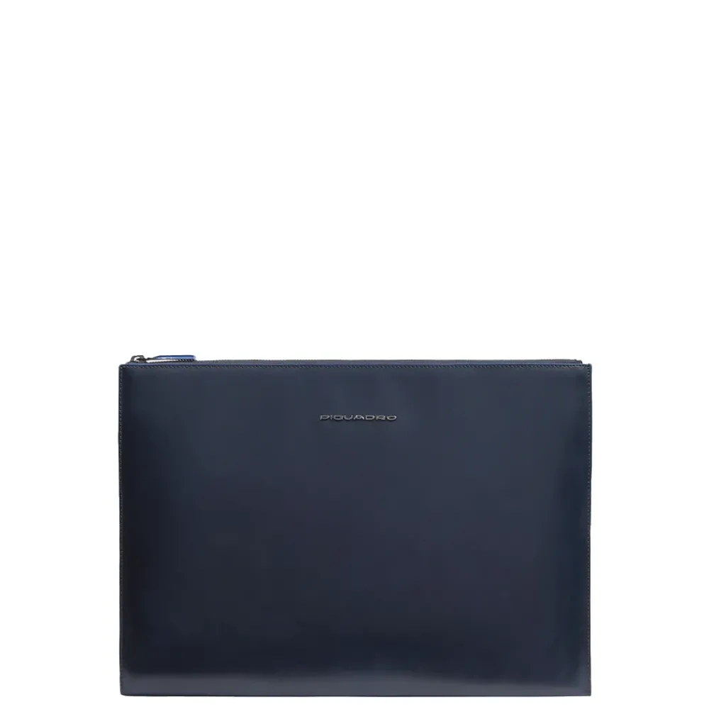 DAMES Piquadro Laptoptassen^Leren iPad Pro 12,9 clutch