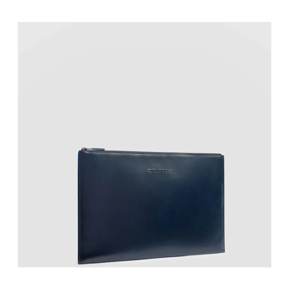 DAMES Piquadro Laptoptassen^Leren iPad Pro 12,9 clutch