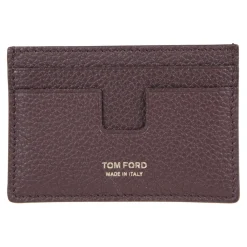 Heren Tom Ford Portefeuilles^Leren kaarthouder met meerdere sleuven