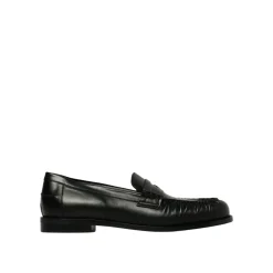 Heren Emporio Armani Leren Loafers Slipon Casual