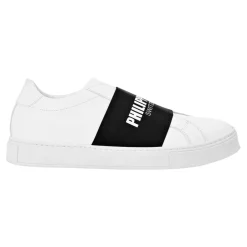 Heren Philipp Plein Leren Lo-Top Sneakers
