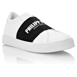 Heren Philipp Plein Leren Lo-Top Sneakers
