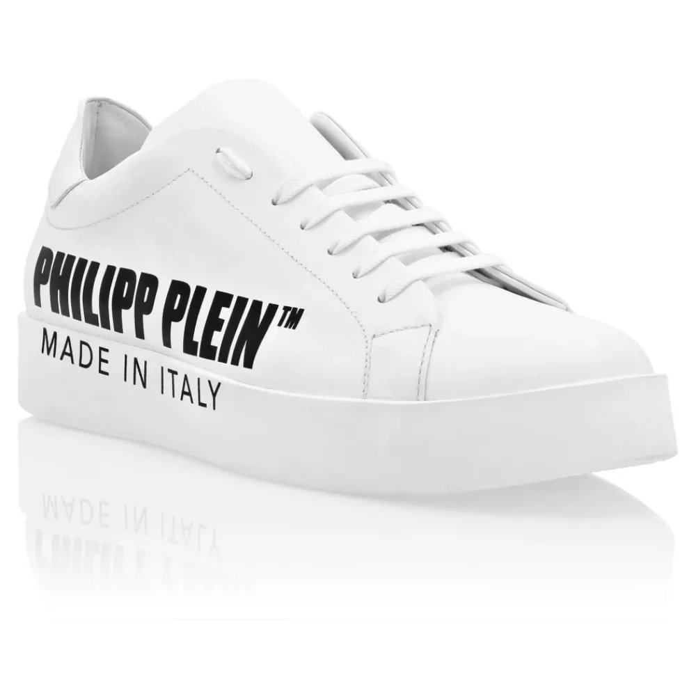 Heren Philipp Plein Leren Lo-Top Sneakers