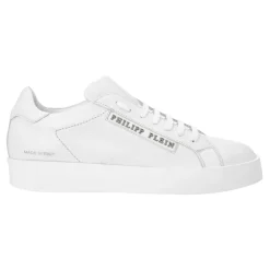 Heren Philipp Plein Leren Lo-Top Sneakers