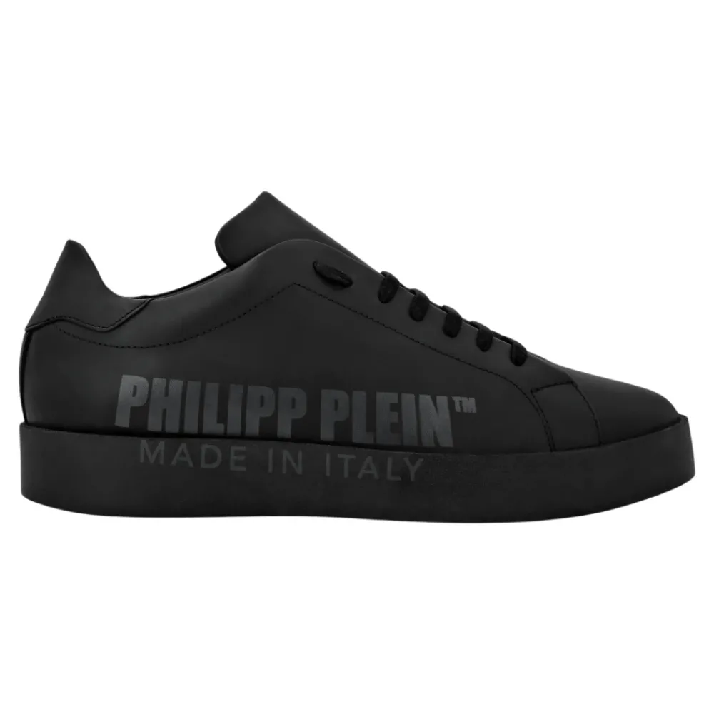 Heren Philipp Plein Leren Lo-Top Sneakers