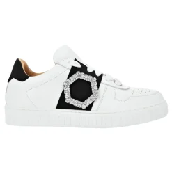 DAMES Philipp Plein Leren Lo-Top Sneakers