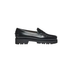 DAMES Sebago Loafers^Leren Mocassins