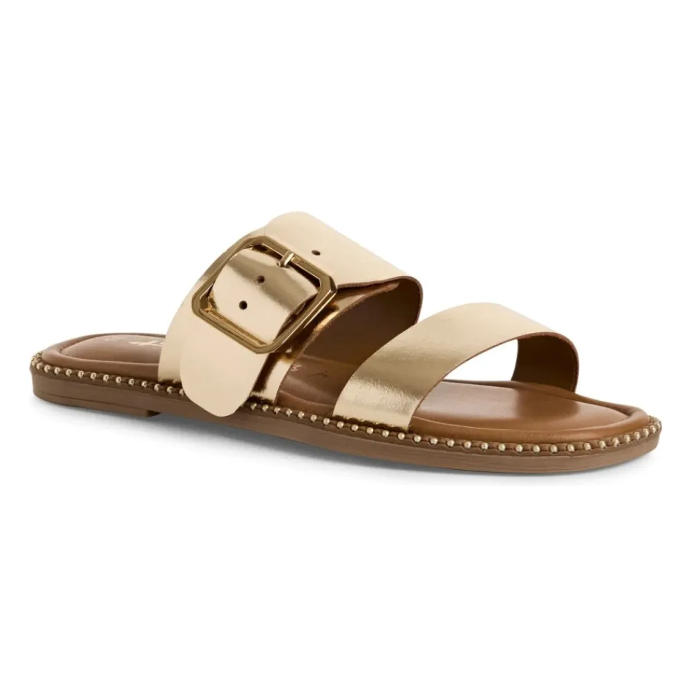 DAMES Tamaris Slippers^Leren Muilezel