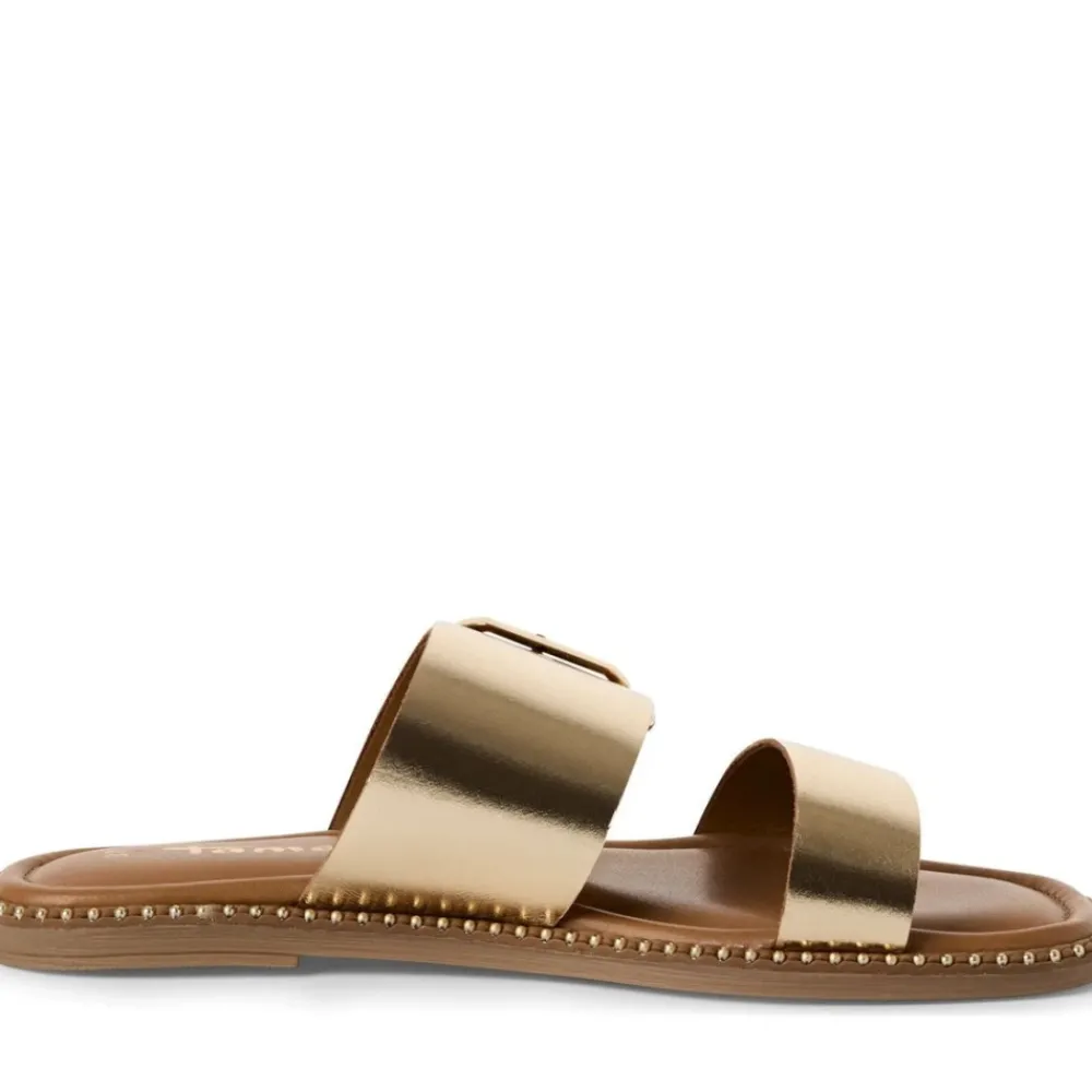 DAMES Tamaris Slippers^Leren Muilezel