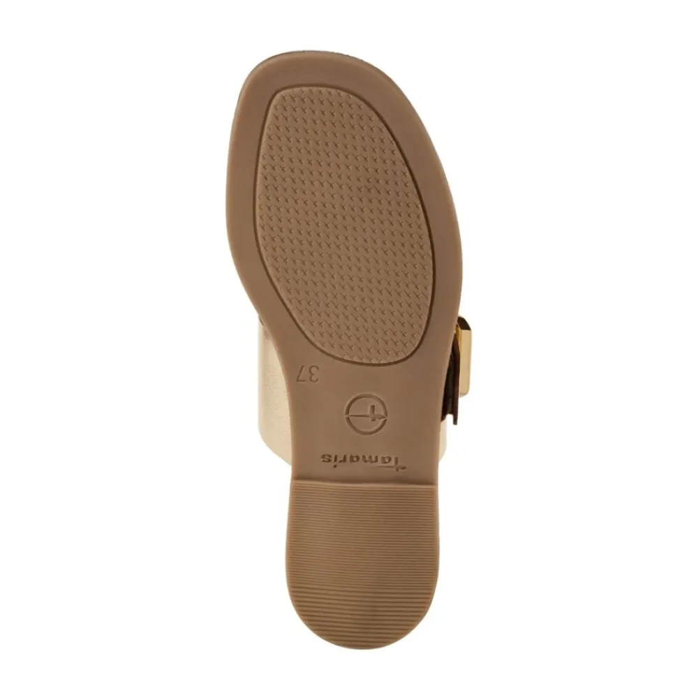 DAMES Tamaris Slippers^Leren Muilezel