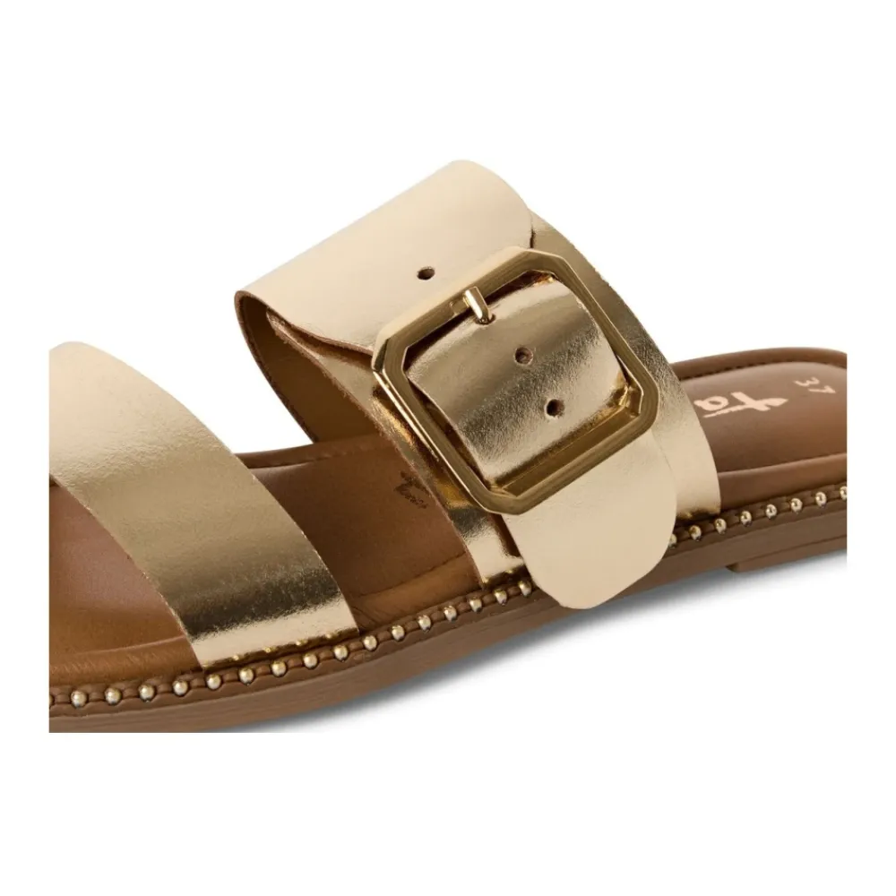 DAMES Tamaris Slippers^Leren Muilezel