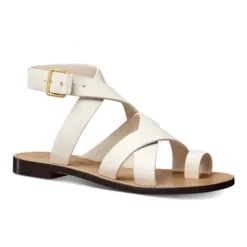 DAMES Dior Leren Platte Sandalen Open Teen Vrouwen