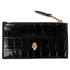 DAMES Alexander McQueen Portefeuilles^Leren Portemonnee