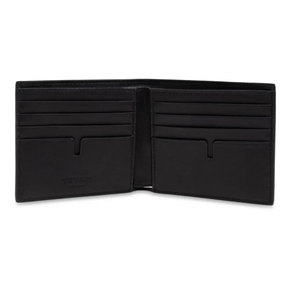 Heren Burberry Leren Portemonnee