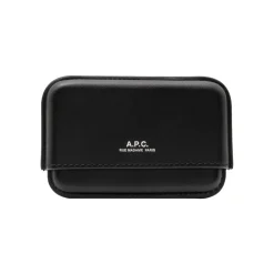 Heren A.P.C. Portefeuilles^Leren Portemonnee & Pasjeshouder