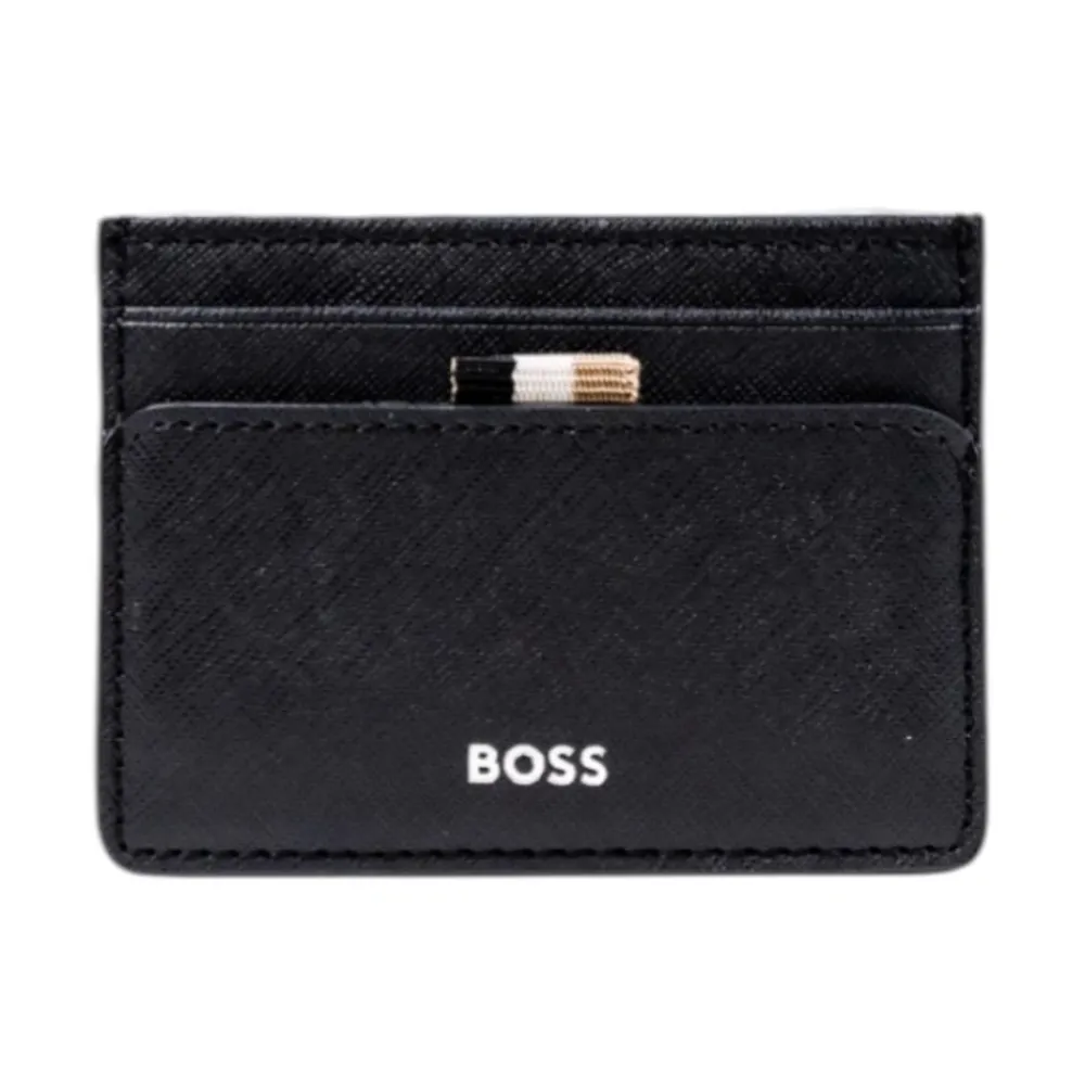 Heren Hugo Leren Portemonnee met Binnenvakken