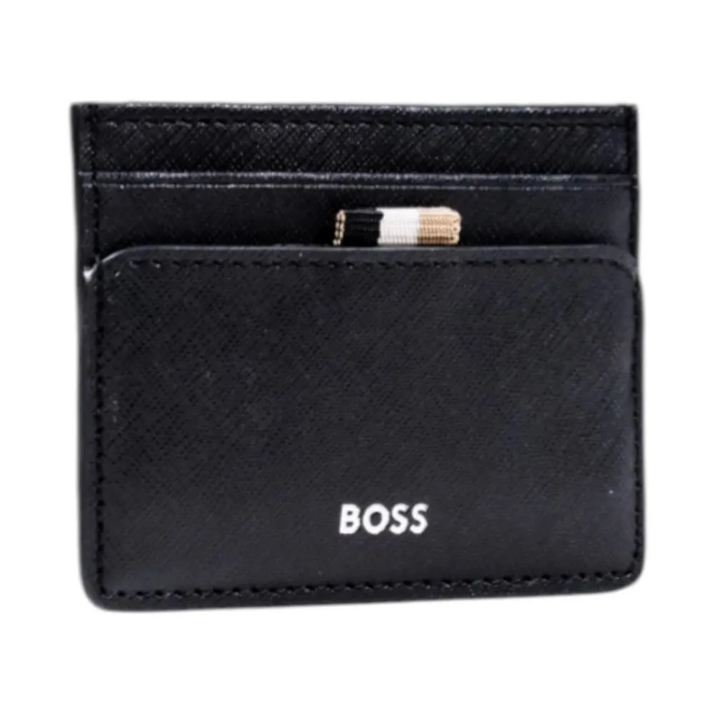 Heren Hugo Leren Portemonnee met Binnenvakken