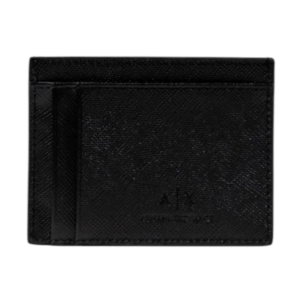 Heren Armani Exchange Portefeuilles^Leren Portemonnee met Printpatroon