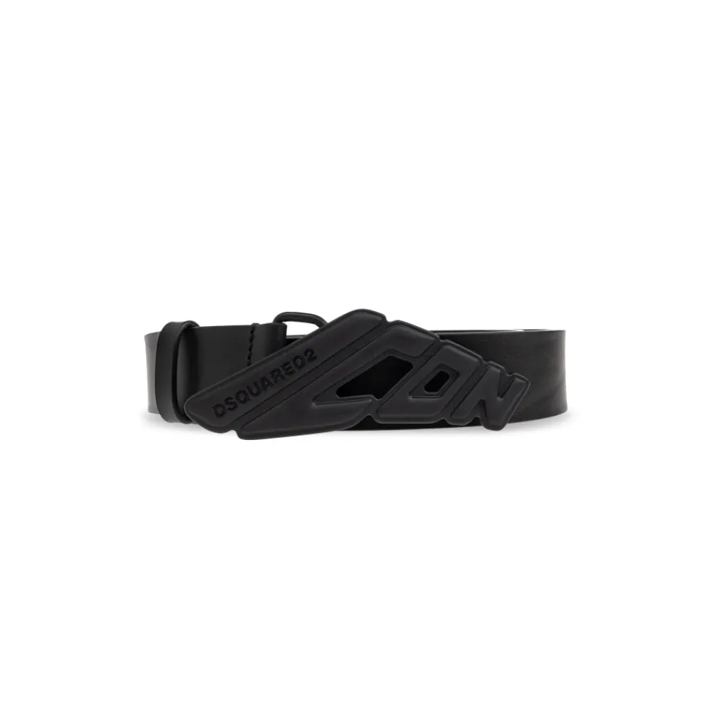 Heren Dsquared2 Riemen^Leren Riem