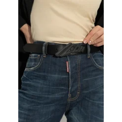 Heren Dsquared2 Riemen^Leren Riem