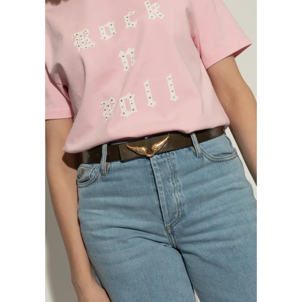 DAMES Zadig & Voltaire Riemen^Leren riem Rock