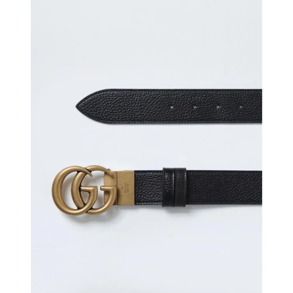 Heren Gucci Riemen^Leren Riemgesp