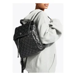 DAMES Kurt Geiger Leren rugzak met adelaarskopmotief