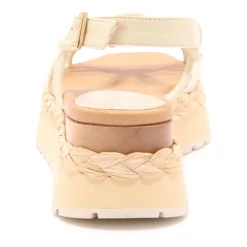 DAMES Paloma Barceló Sleehakken^Leren sandaal met Acara Lory-stijl