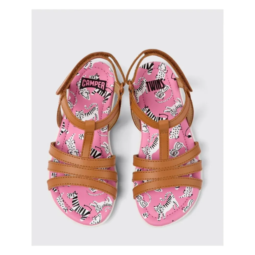 Camper Sandalen^Leren Sandalen