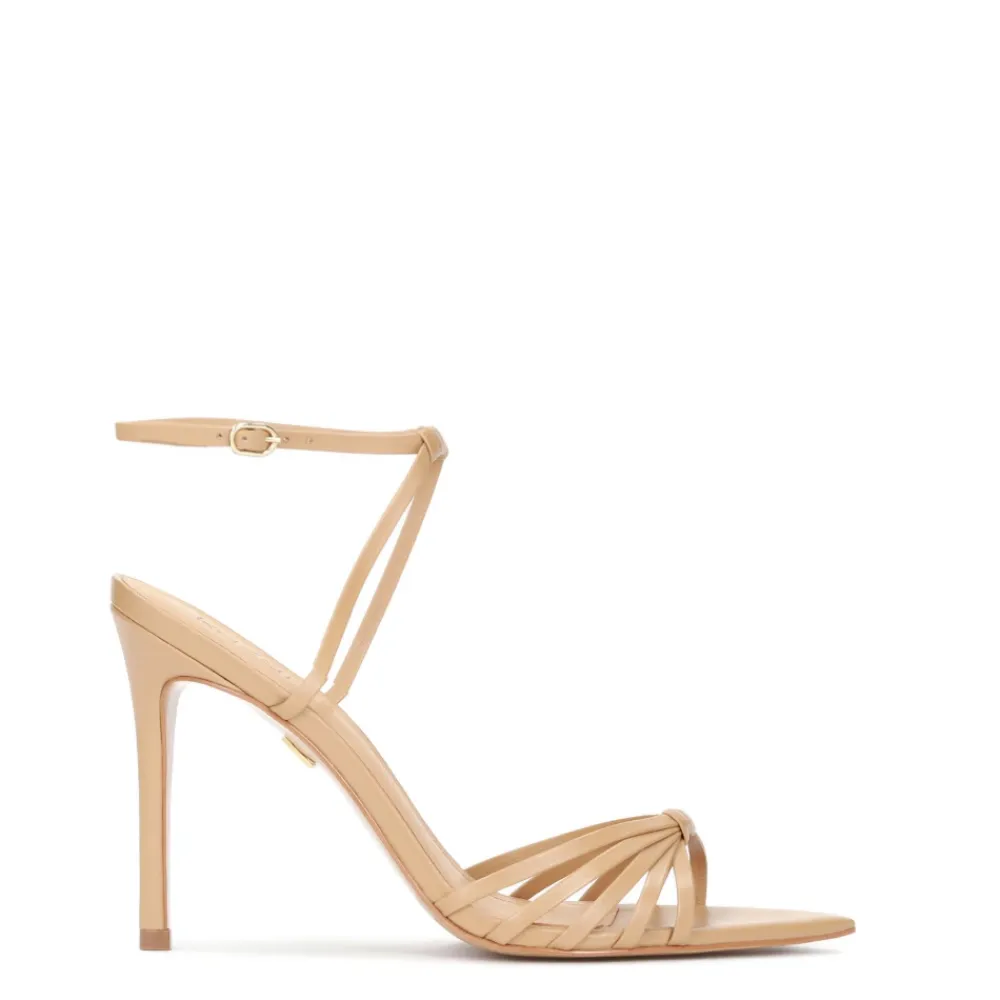 DAMES Kazar Leren sandalen met een effectieve band