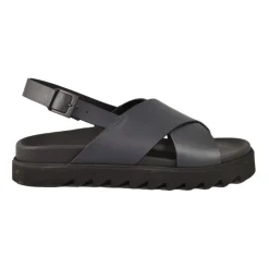 Heren Testoni Sandalen^Leren schoenen met rubberen zool