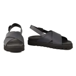 Heren Testoni Sandalen^Leren schoenen met rubberen zool