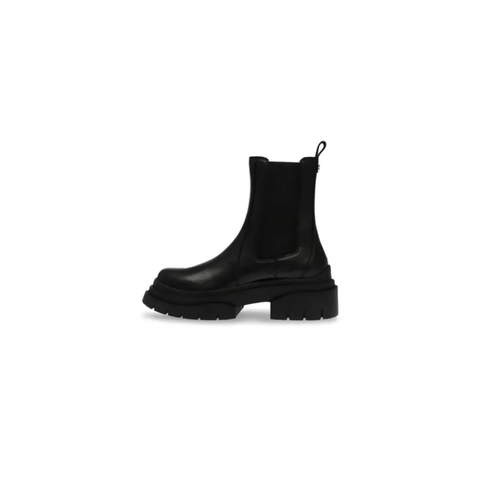 DAMES Steve Madden Chelseaboots^Leren Slip-On Enkelboot