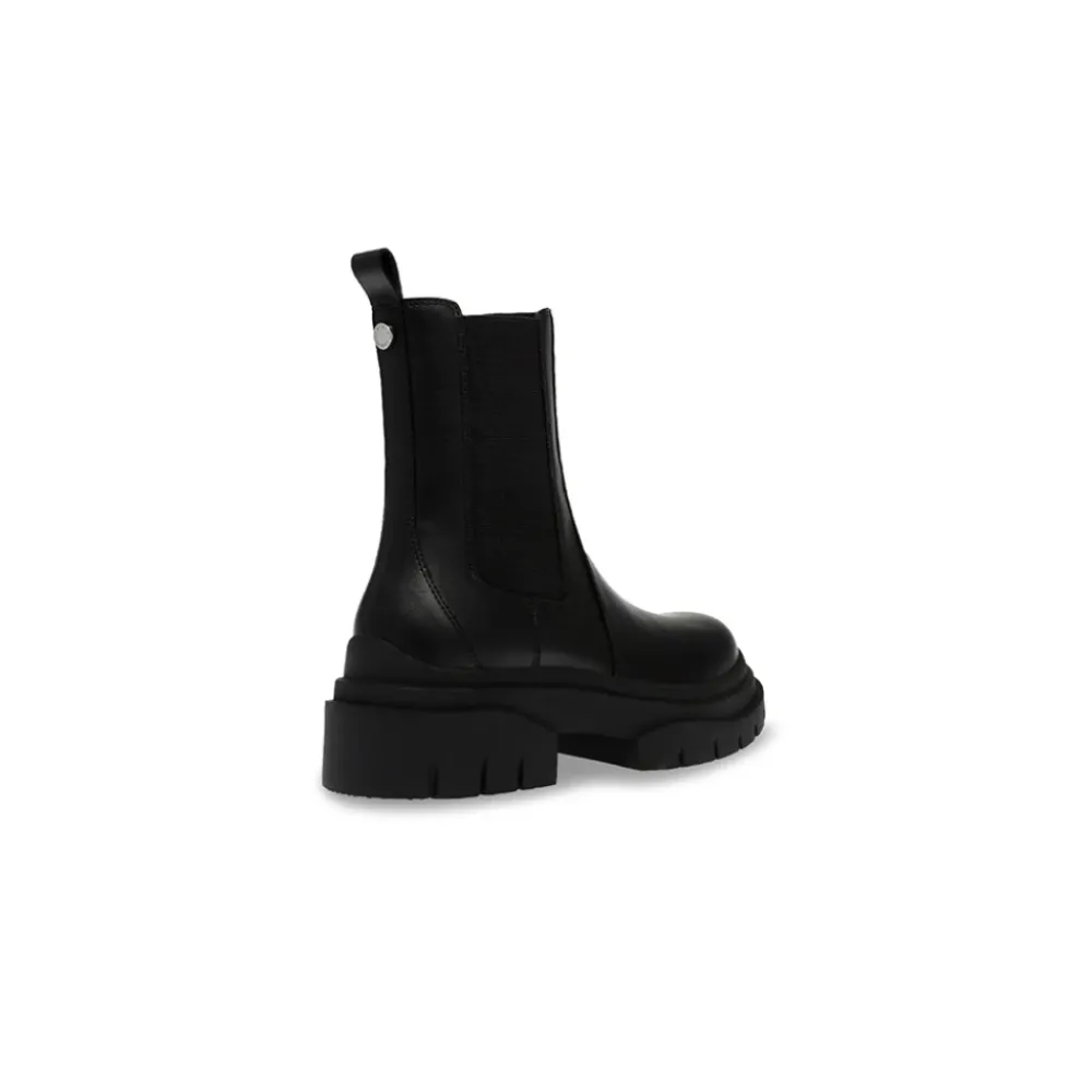 DAMES Steve Madden Chelseaboots^Leren Slip-On Enkelboot