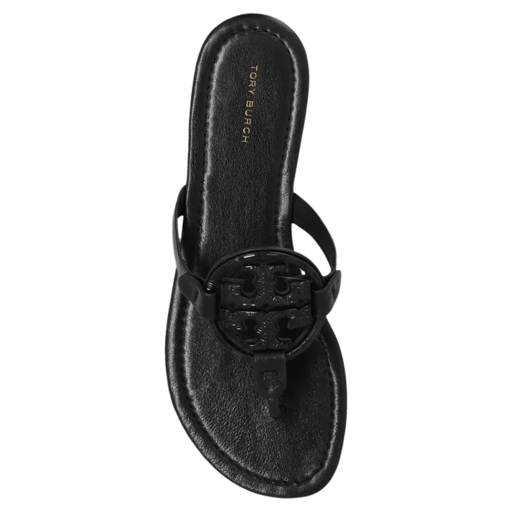 DAMES Tory Burch Leren Slippers