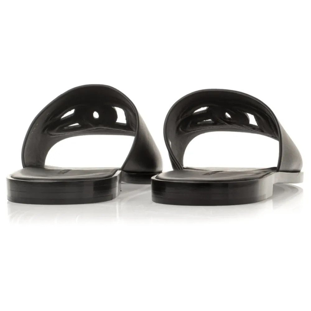 Heren Dolce & Gabbana Leren Slippers voor Heren - Stap in Stijl