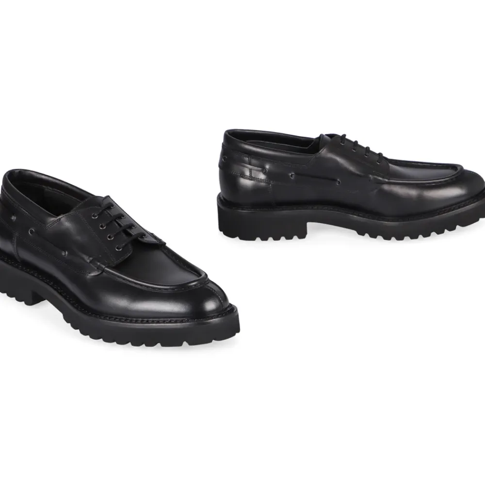 Heren Doucal's Nette Schoenen^Leren veterschoenen