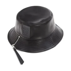 Heren Loewe Hoeden^Leren Vissershoed