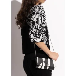 DAMES Ferragamo Portefeuilles^Leren Wallet on a Chain