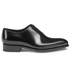 Heren Santoni Nette Schoenen^Leren wholecut veterschoen
