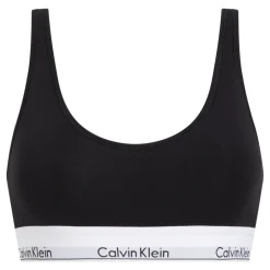 Calvin Klein Licht gevoerde bralette top met open rug