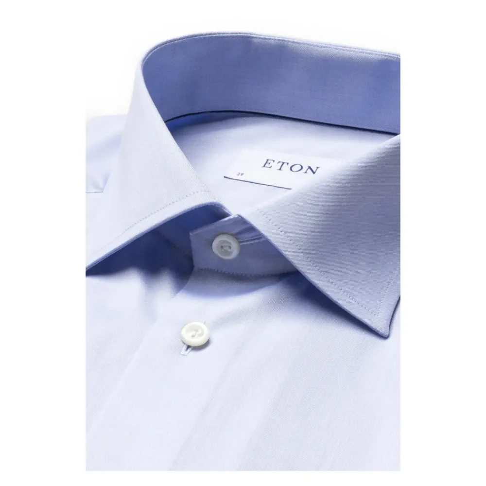 Heren Eton Licht Zakelijk Overhemd Contemporary Fit