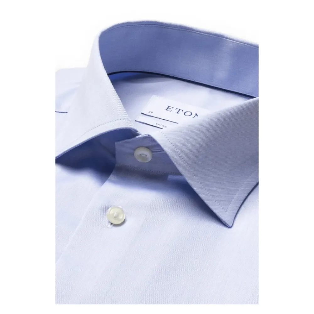 Heren Eton Overhemden^Licht Zakelijk Overhemd Contemporary Fit