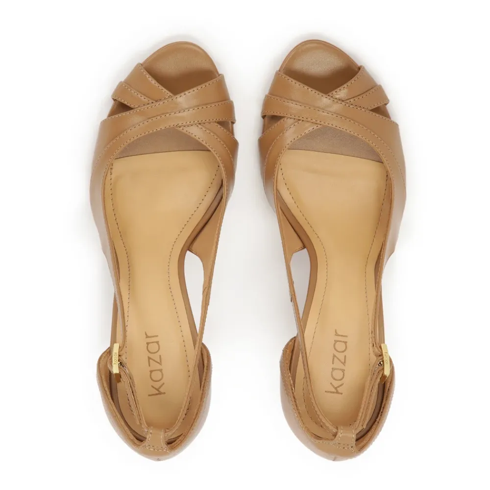 DAMES Kazar Lichte halfopen pumps