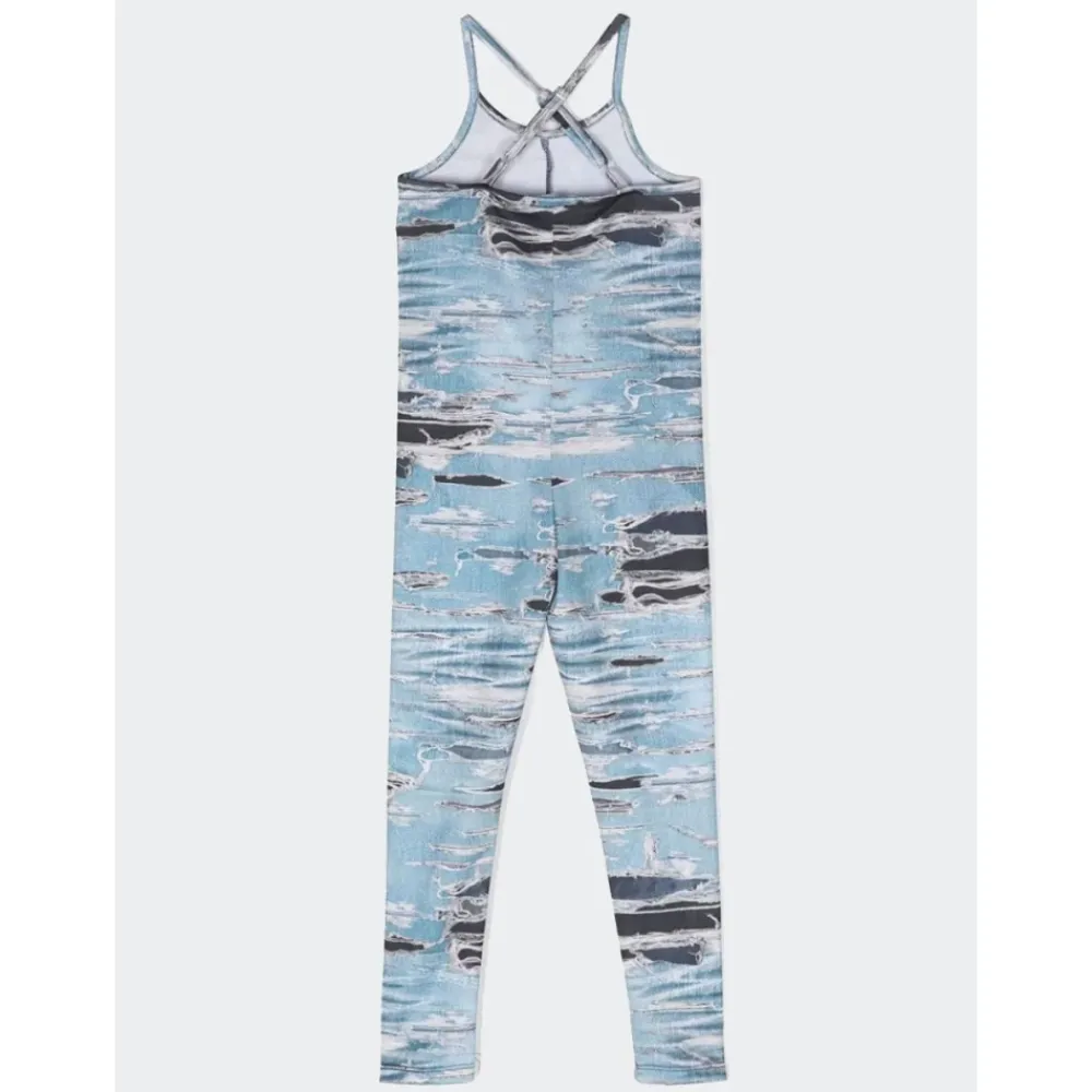 Richmond Lichte Stretch Jumpsuit met Bandjes
