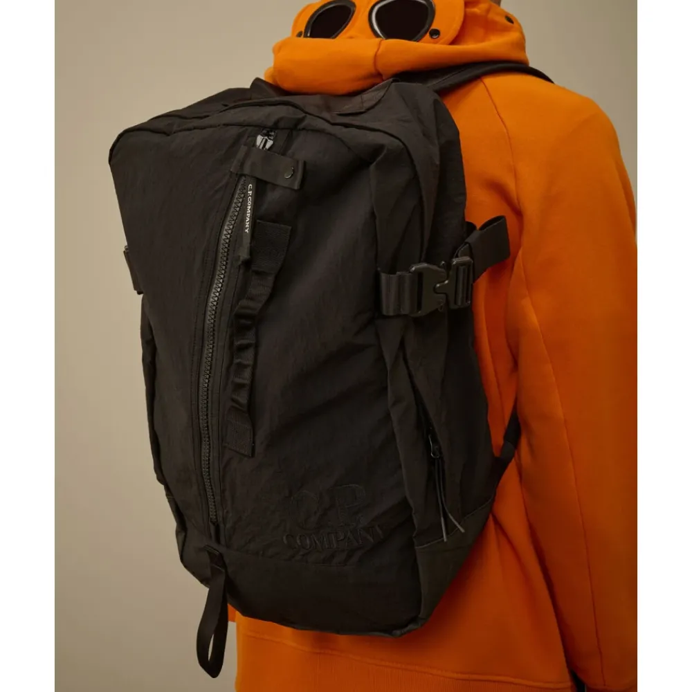 Heren C.P. Company Lichtgewicht Nylon Reisrugzak