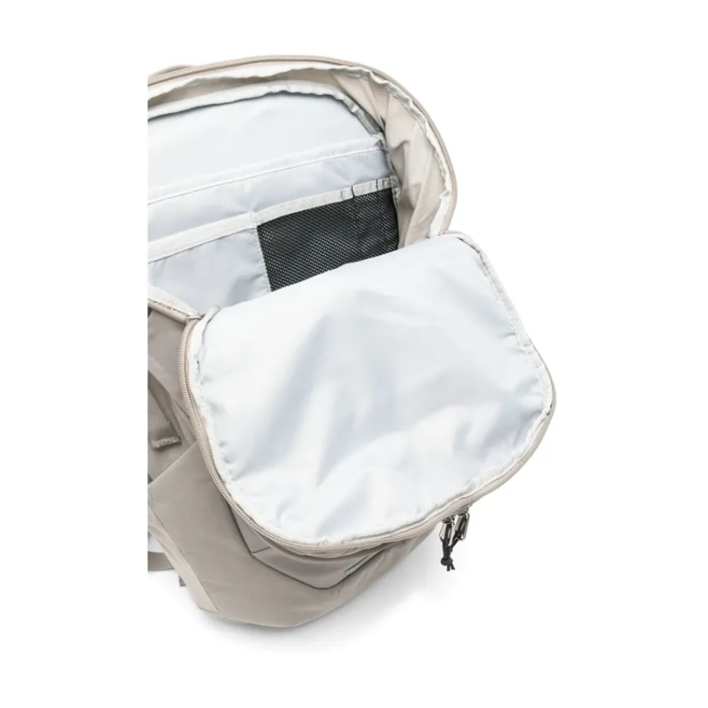 Heren The North Face Rugzakken^Lichtgrijze rugzak met ritssluiting