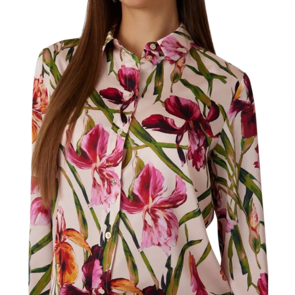 DAMES Guess Lichtroze Casual Overhemden voor Vrouwen